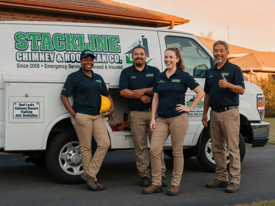 Chimney flashing repair company in Rock Point, AZ
